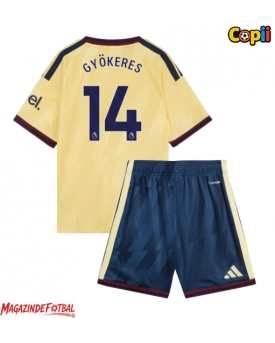 Arsenal Viktor Gyokeres #14 Echipament de Fotbal Replică 2026-27 Copii Treilea (+ Șorturi)